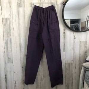 Purple vintage hiking pants